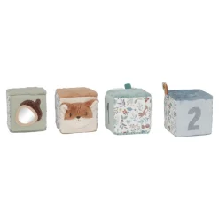 Cubos Blanditos Apilables Forest Friends · Little Dutch
