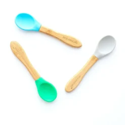 Cucharas 3 ud Griz-Azul-Verde