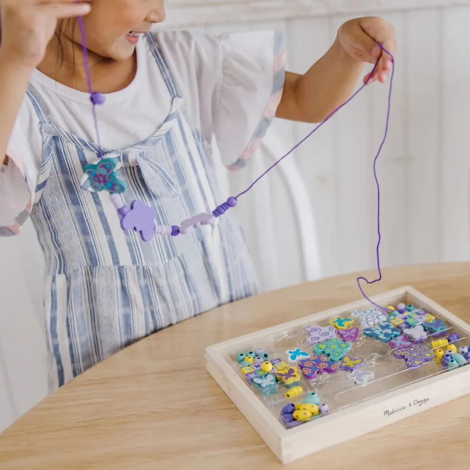 Cuentas de Madera Mariposas · Melissa & Doug