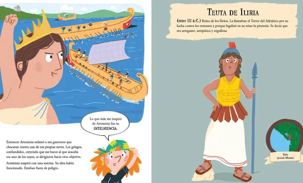 Daniela y las mujeres pirata de la historia