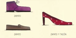 De la cuna a la luna · Zapato