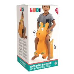 Dinosaurio saltarín Amarillo · Ludi