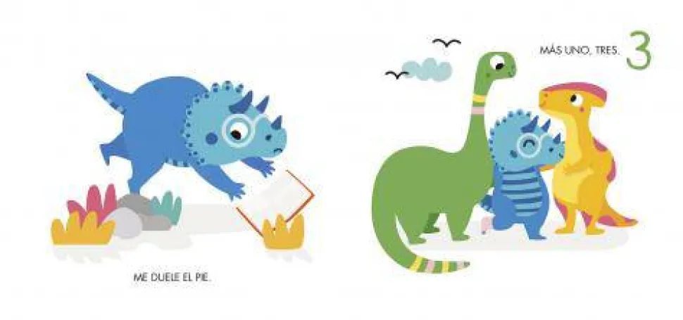 Dinosaurios del 1 al 10