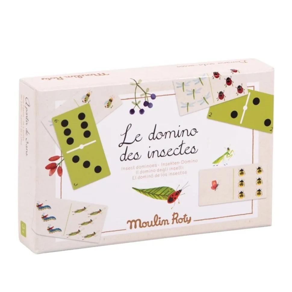 Dominó Insectos del jardín · Moulin Roty