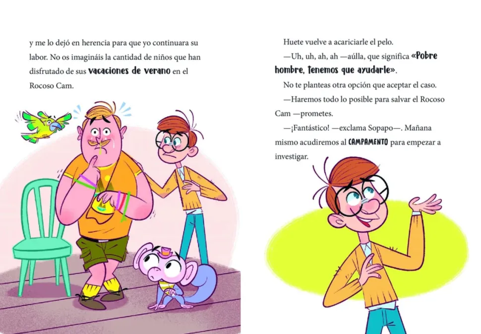 El detective Sopapo y tú 3 - El caso del campamento de verano