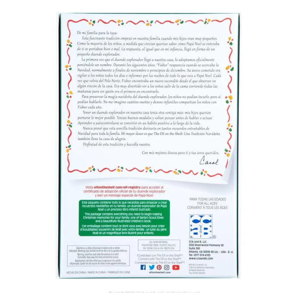 Elf on the Shelf (Cuento y Elfo) · Chico