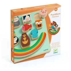 Encajable Puzz & Boom Rainbow · DJECO