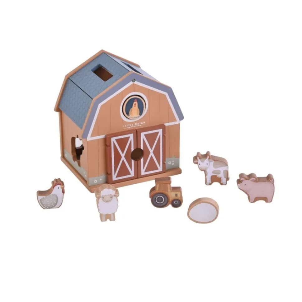 Encaja las formas Little Farm · Little Dutch