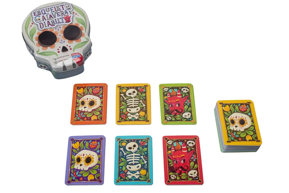 Esqueleto Calavera Diablito · Falomir