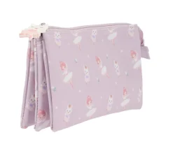Estuche escolar 3 compartimentos Ballet