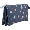 Estuche escolar 3 compartimentos The Martians