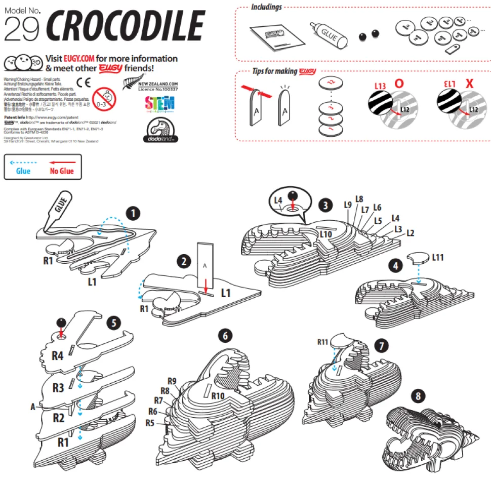 EUGY · Cocodrilo