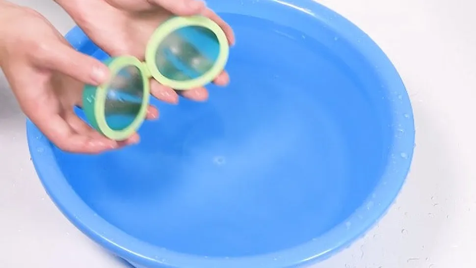 Globos agua reutilizables Translucidos · 6 uds