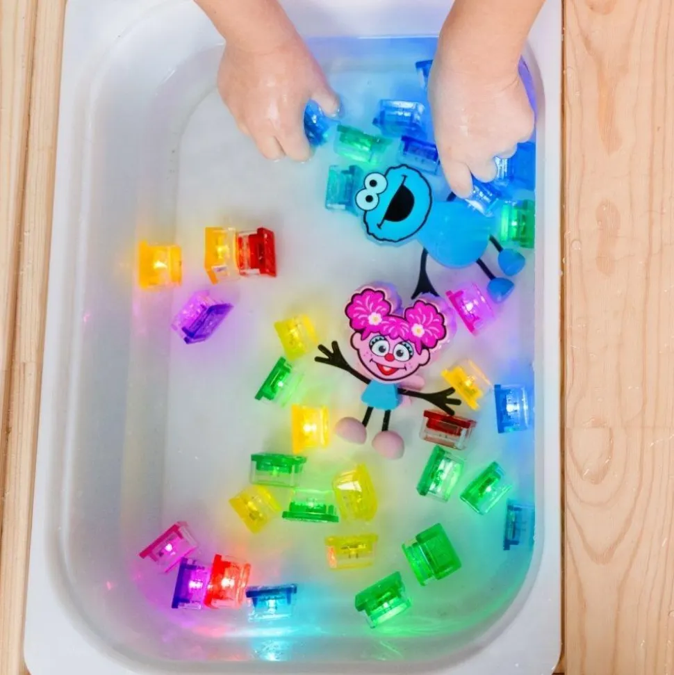 GloPals Cubos luz para el baño ABBY CADABBY