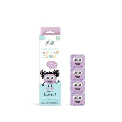 GloPals Cubos luz para el baño BLAIR Lila