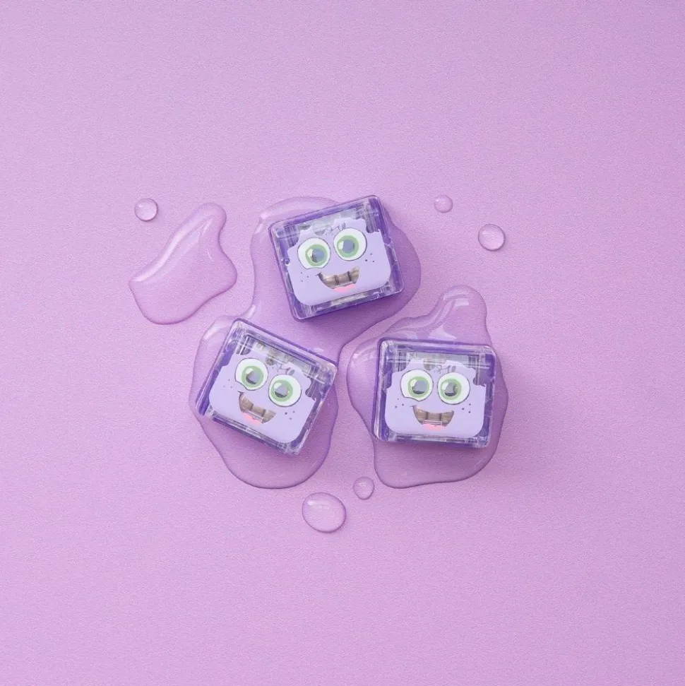 GloPals Cubos luz para el baño BLAIR Lila