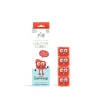 GloPals Cubos luz para el baño BLAIR Rojo