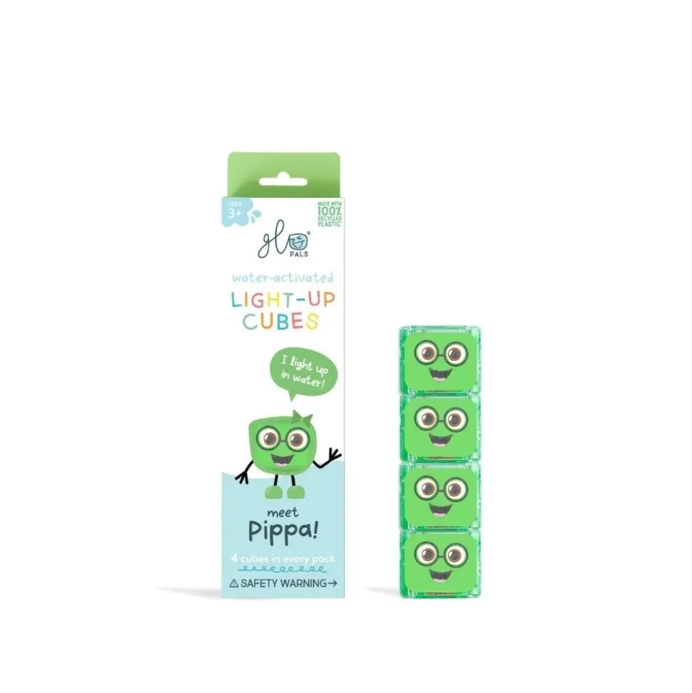 GloPals Cubos luz para el baño BLAIR Verde