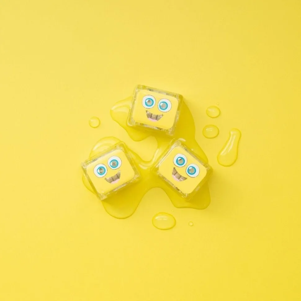 GloPals Cubos luz para el baño BLAIR Amarillo