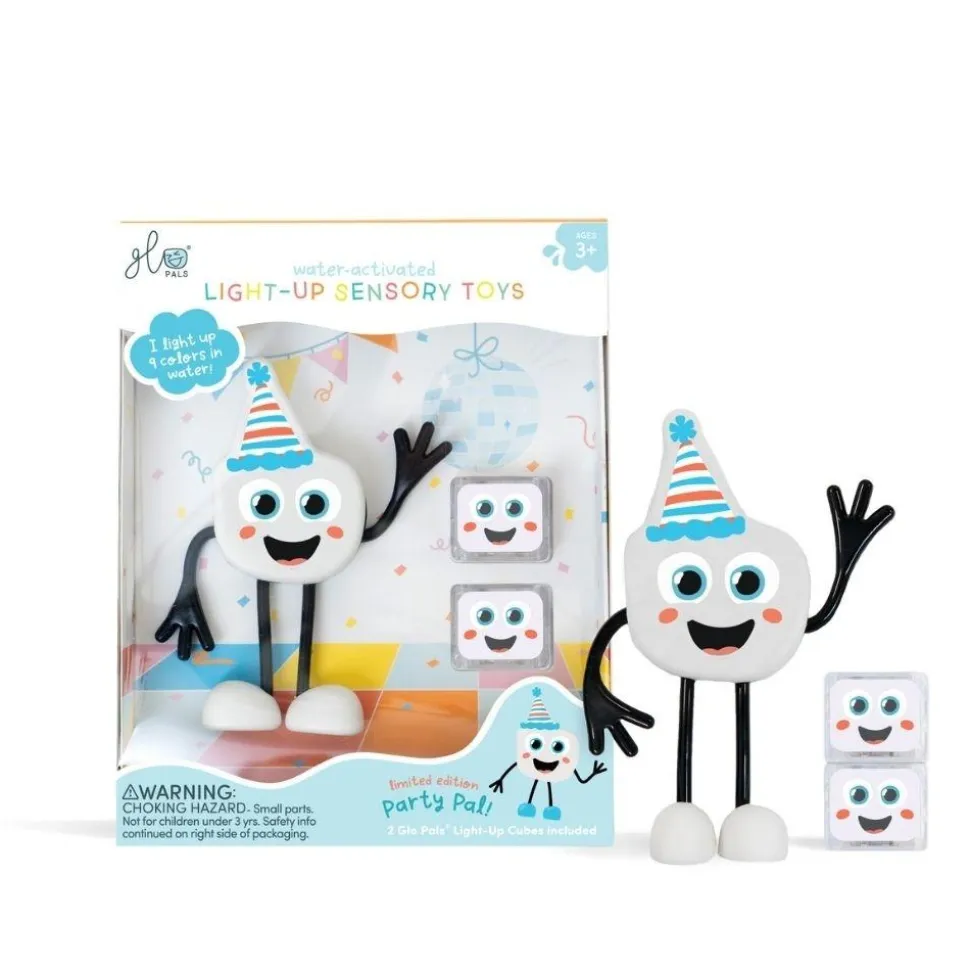 GloPals Set Personaje + 2 Cubos luz PARTY Multicolor