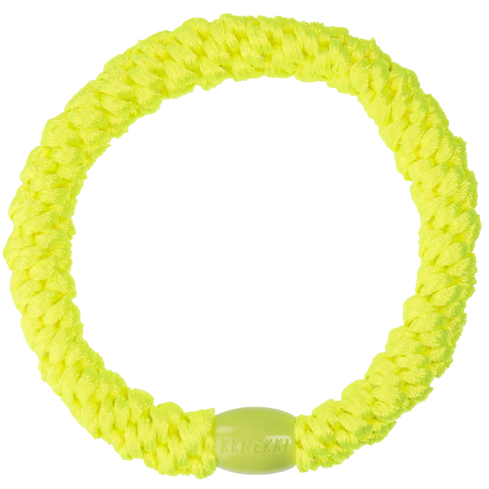 Goma de pelo Kknekki Neon Yellow