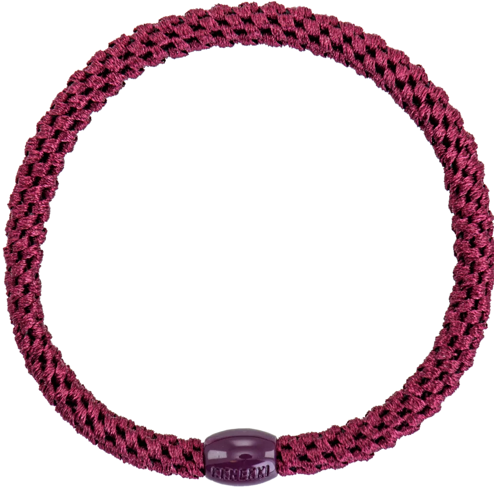 Goma de pelo Kknekki Slim Bordeaux