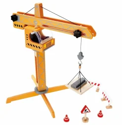 Grúa de madera · Hape