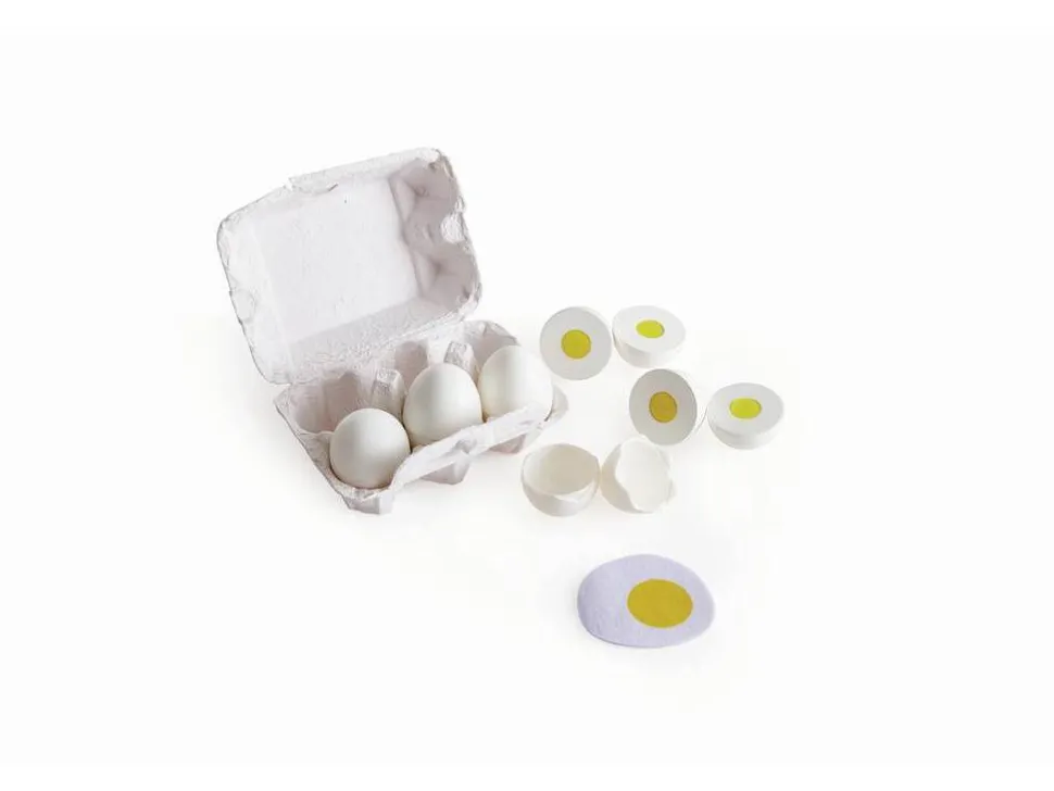 Huevera con 6 huevos · Hape