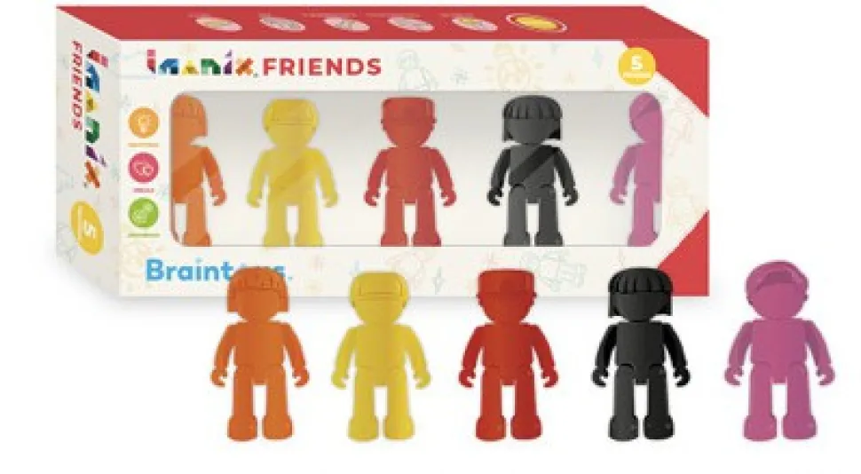 Imanix Friends colores cálidos · Braintoys