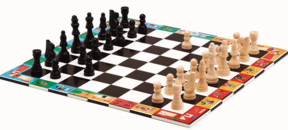 Juego Ajedrez y Damas · DJECO