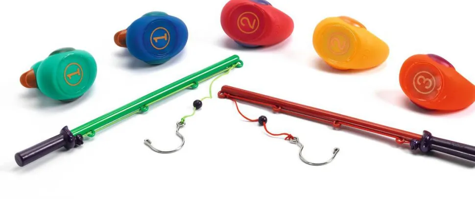Juego habilidad Patos Arco Iris · DJECO