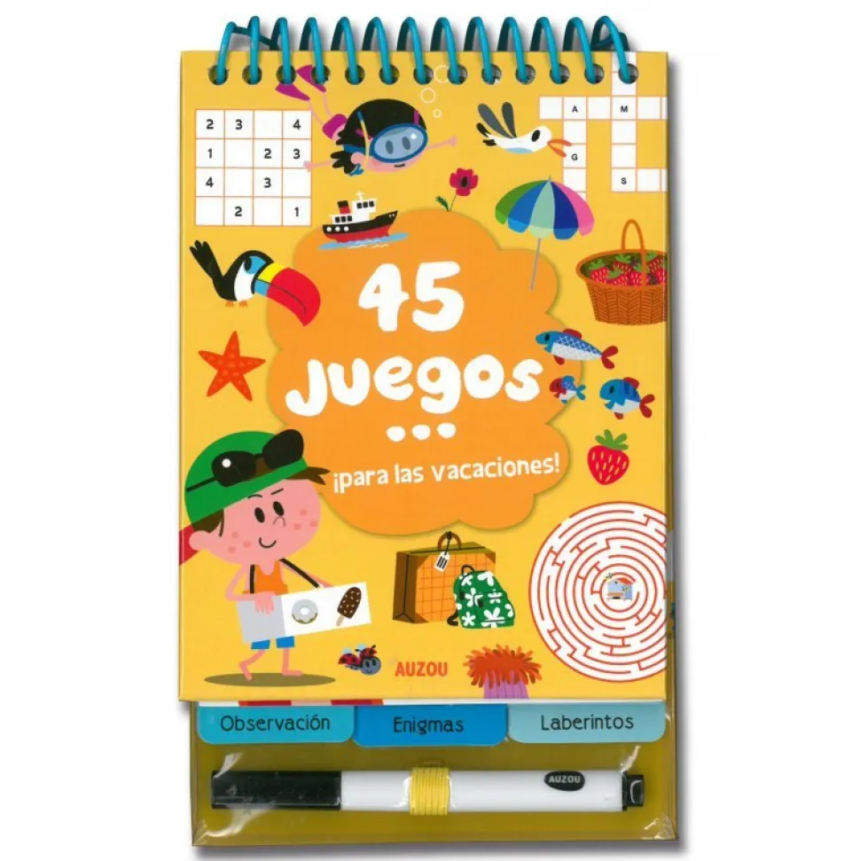 45 juegos ¡para las Vacaciones!