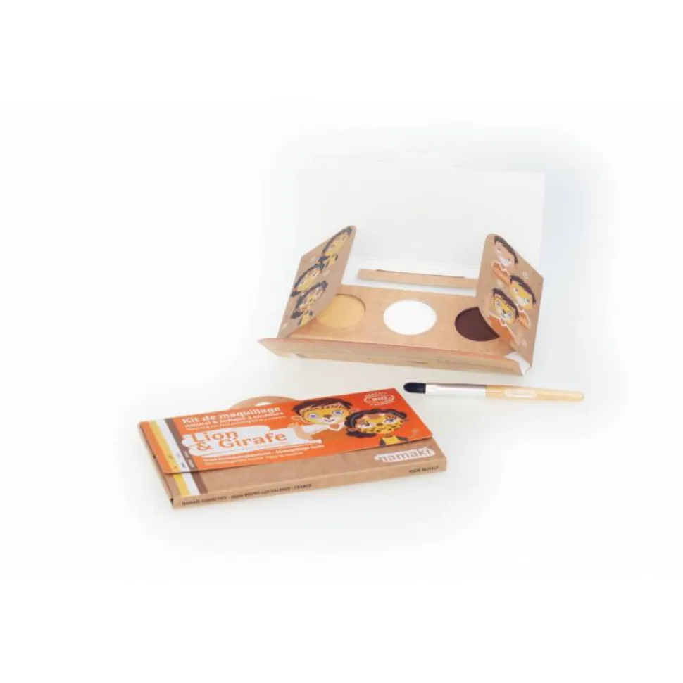 Kit maquillaje León y Jirafa · Namaki