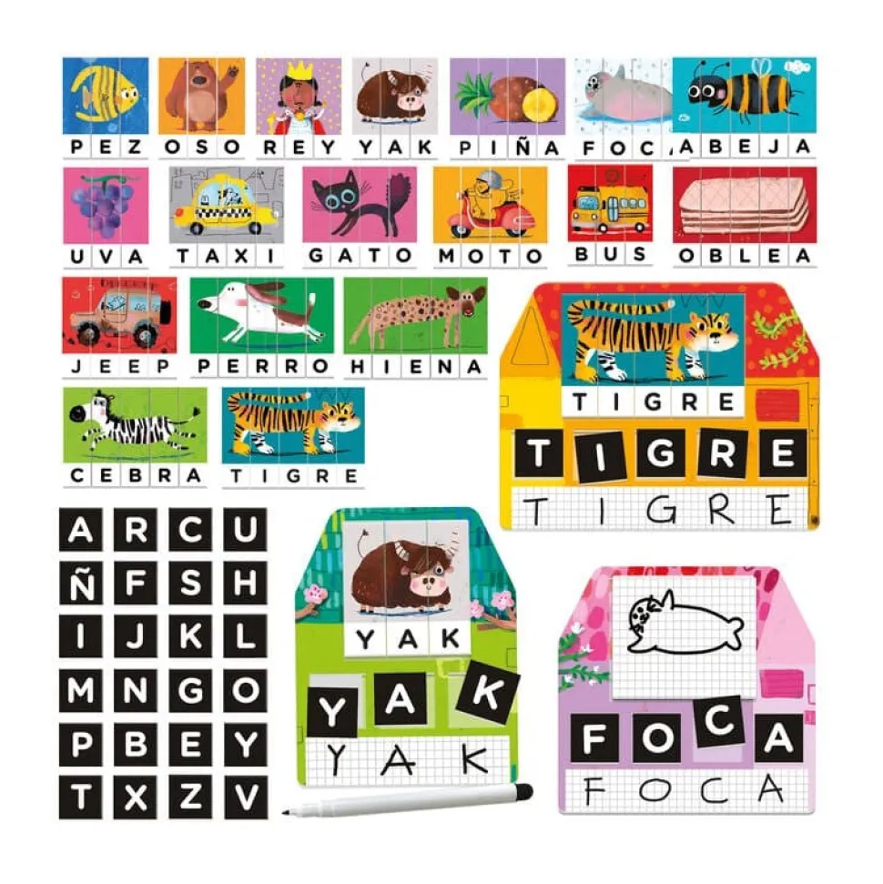 Laboratorio de escritura Montessori · Headu