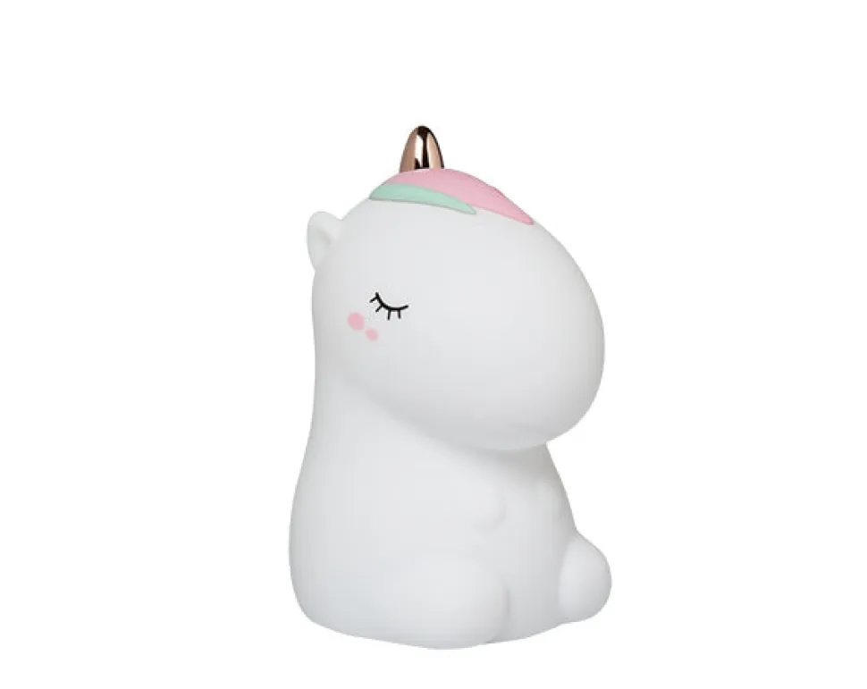 Lamparita con mando Little L · Unicornio