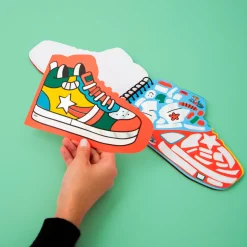 Libreta de pegatinas numeradas Street · Omy