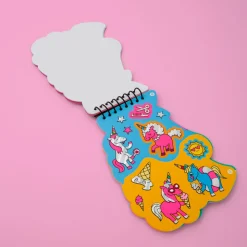 Libreta de pegatinas Unicornio · Omy