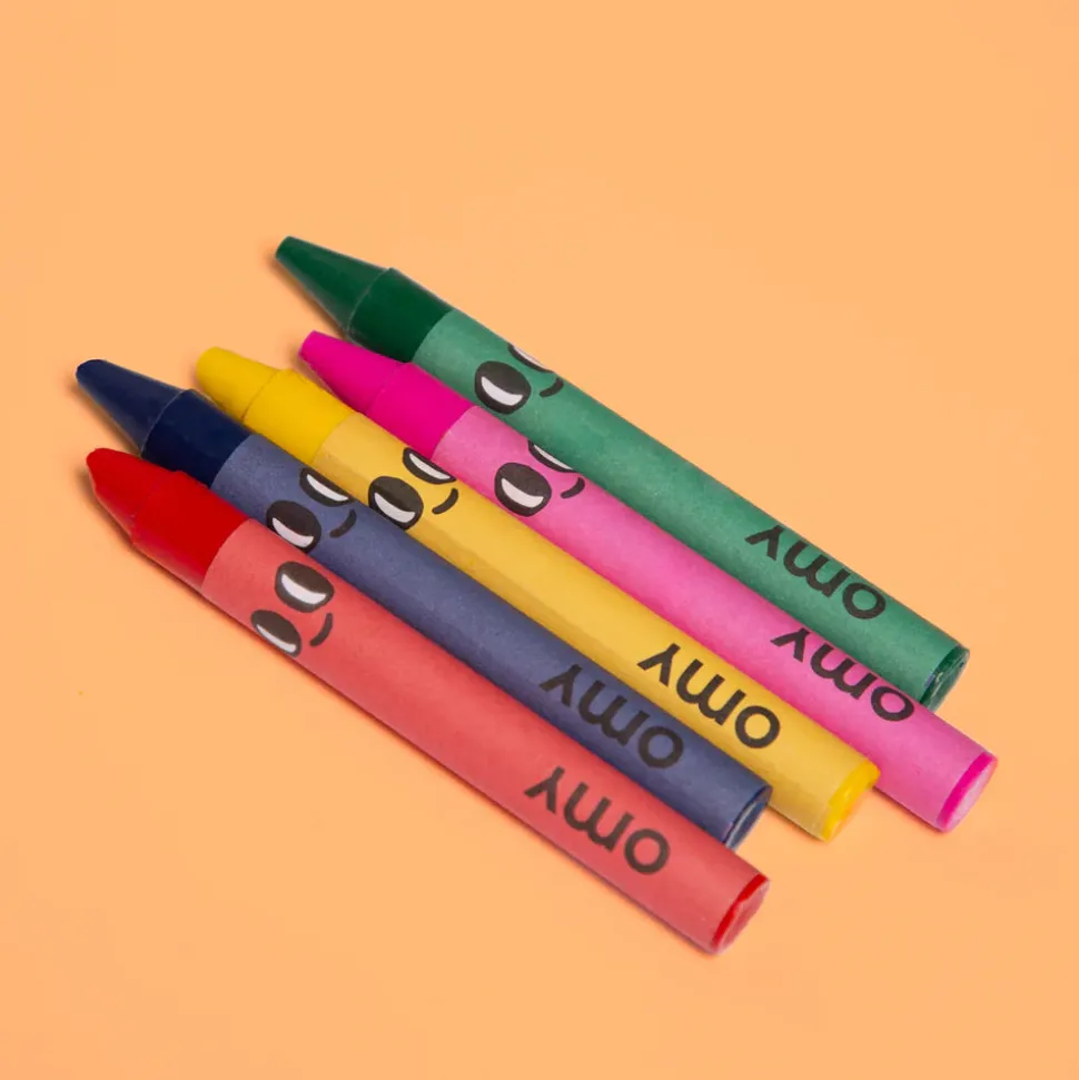 Libro con pinturas y pegatinas Yummi · OMY