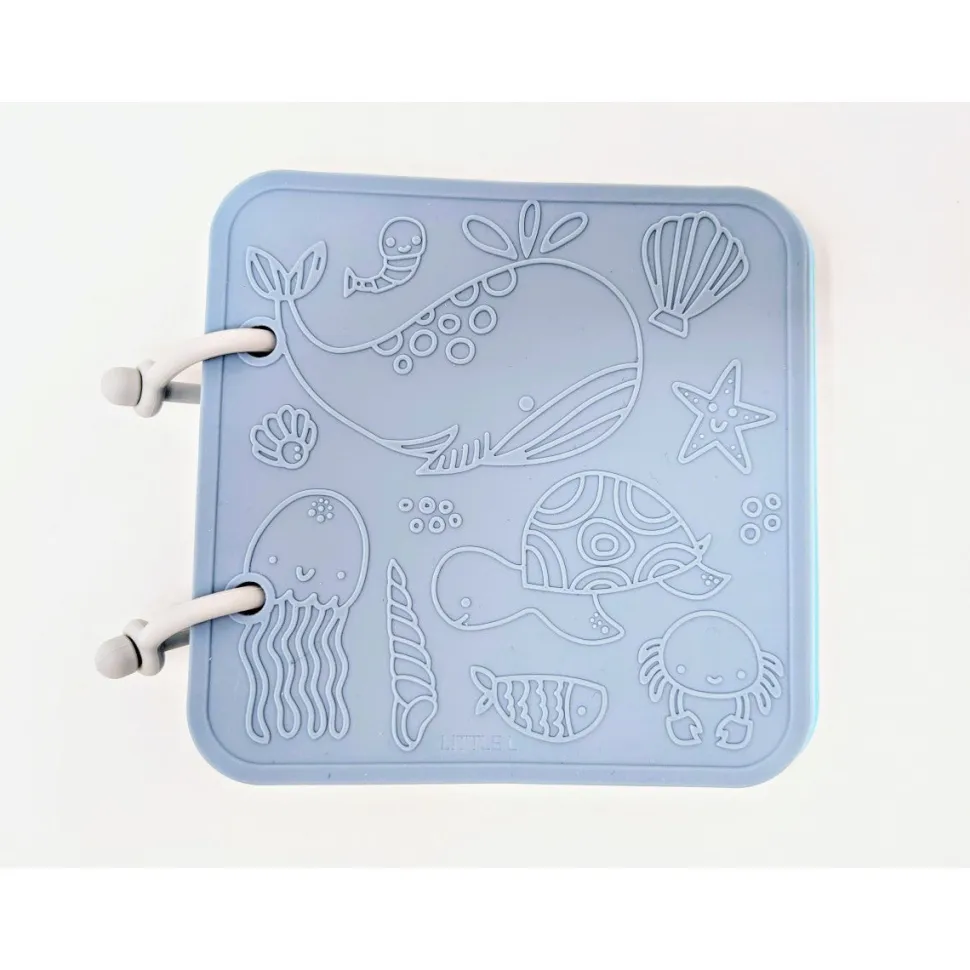Libro de Baño color azul · Little L