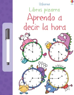 Libro Pizarra · Aprendo a decir la hora