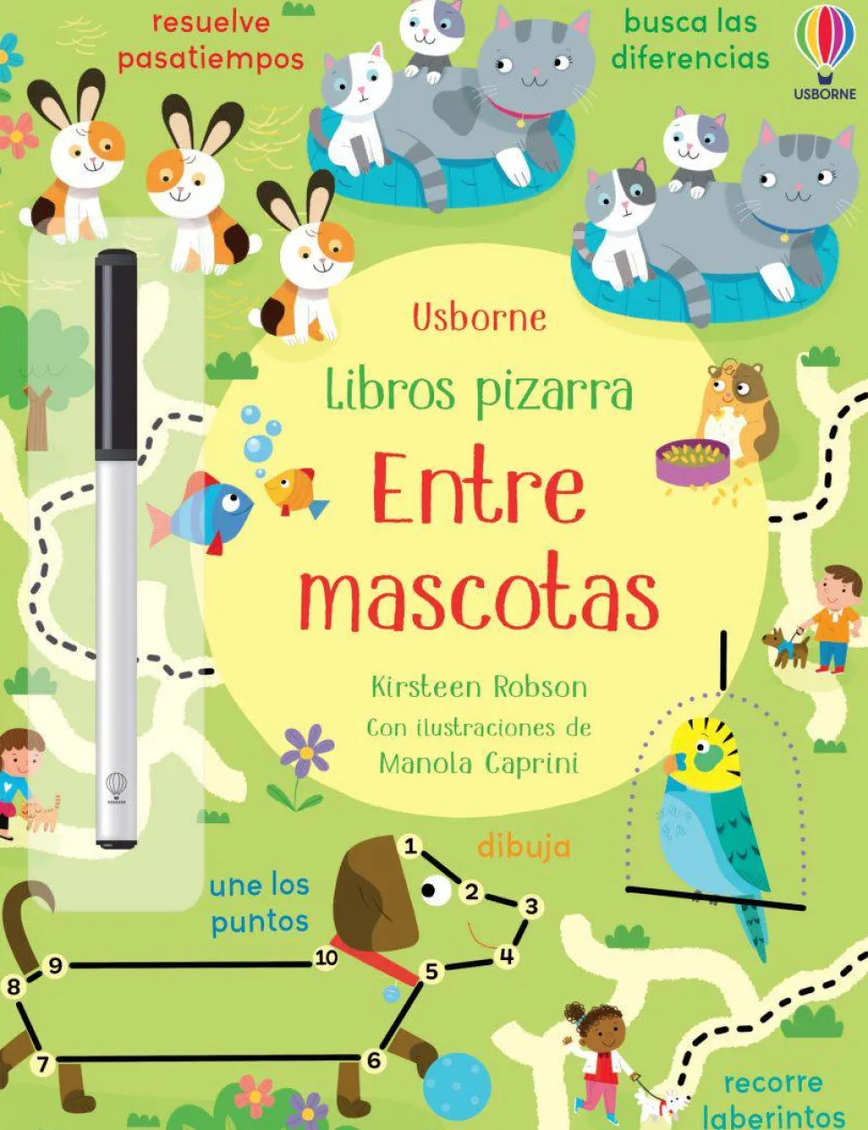 Libro Pizarra · Entre mascotas