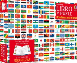Libro Puzzle Banderas del Mundo