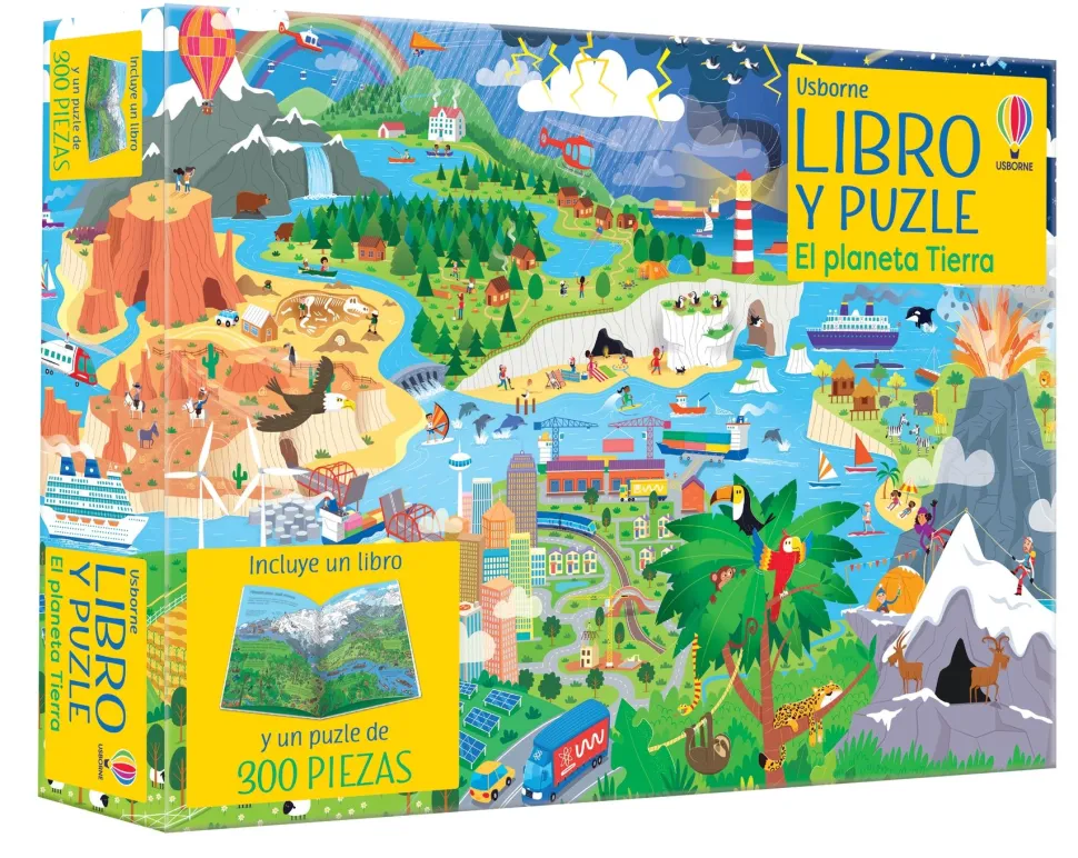 Libro Puzzle · El Planeta Tierra