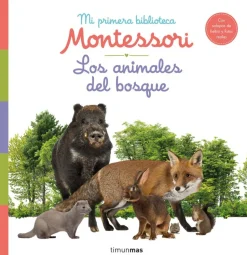 Los animales del bosque-Mi primera biblioteca Montessori