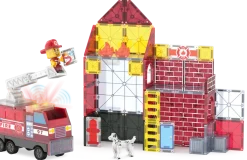 Magna-T Fire Station Set 50 piezas