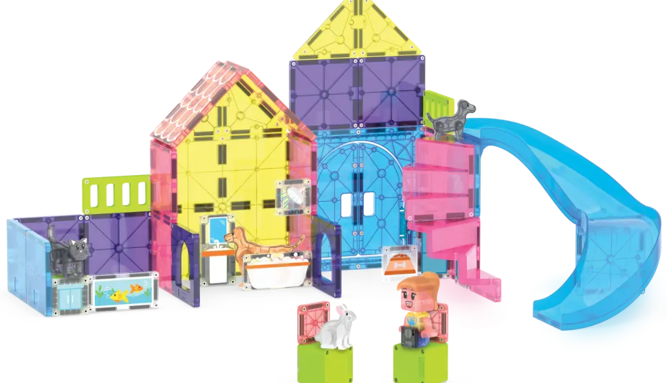 Magna-T Pet Playhouse Set 50 piezas