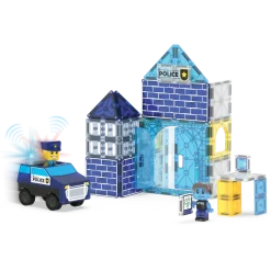 Magna-T Police Station Set 35 piezas