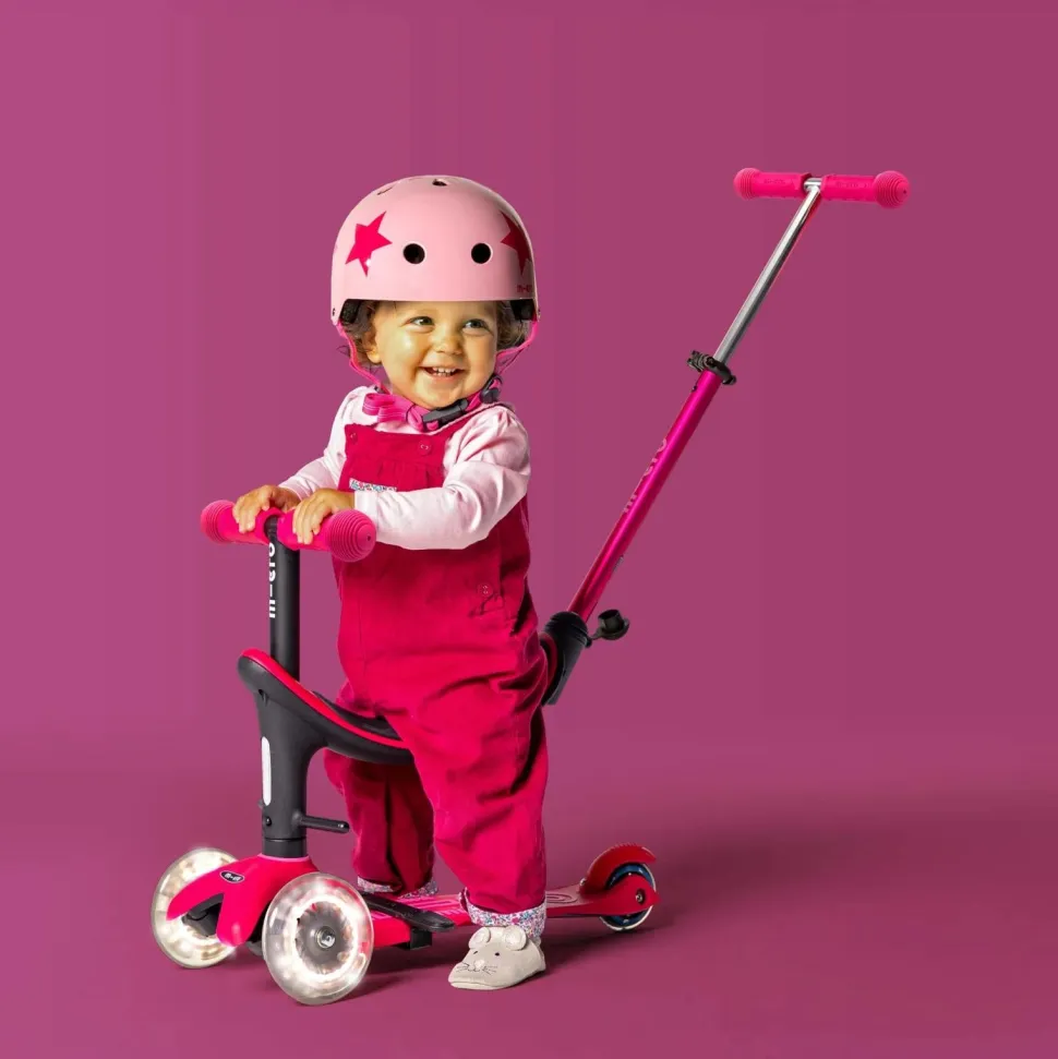 Micro 4 en 1 Deluxe LED Rosa