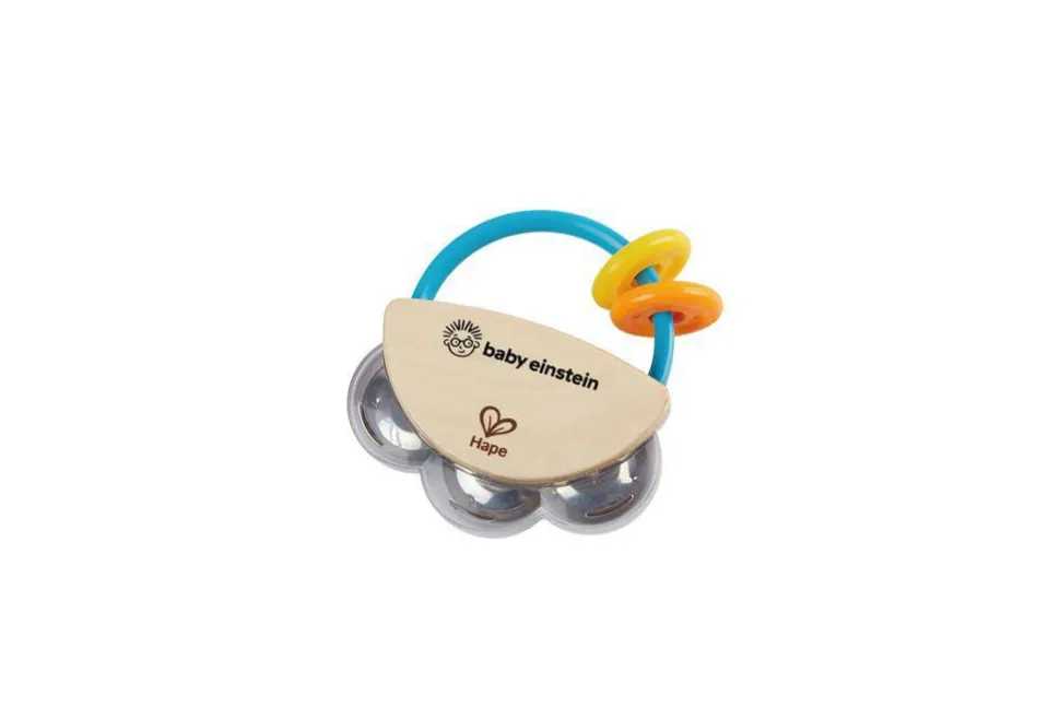 Mini Sonajero Pandereta · Baby Einstein · Hape