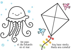 Mi pequeño libro para colorear · En la playa